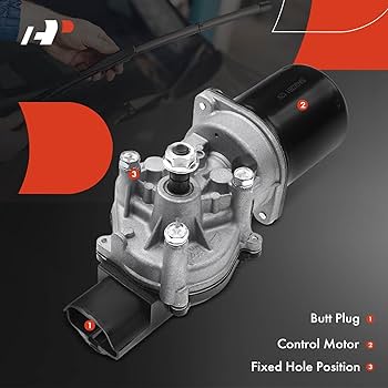 Amazon.com: A-Premium Front Windshield Wiper Motor Compatible with